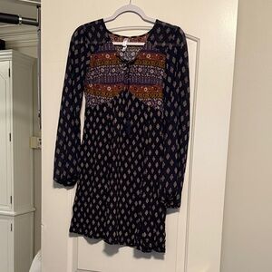 Xhilaration Multicolor Patterned Dress